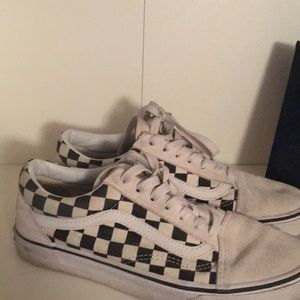 Checkered Vans